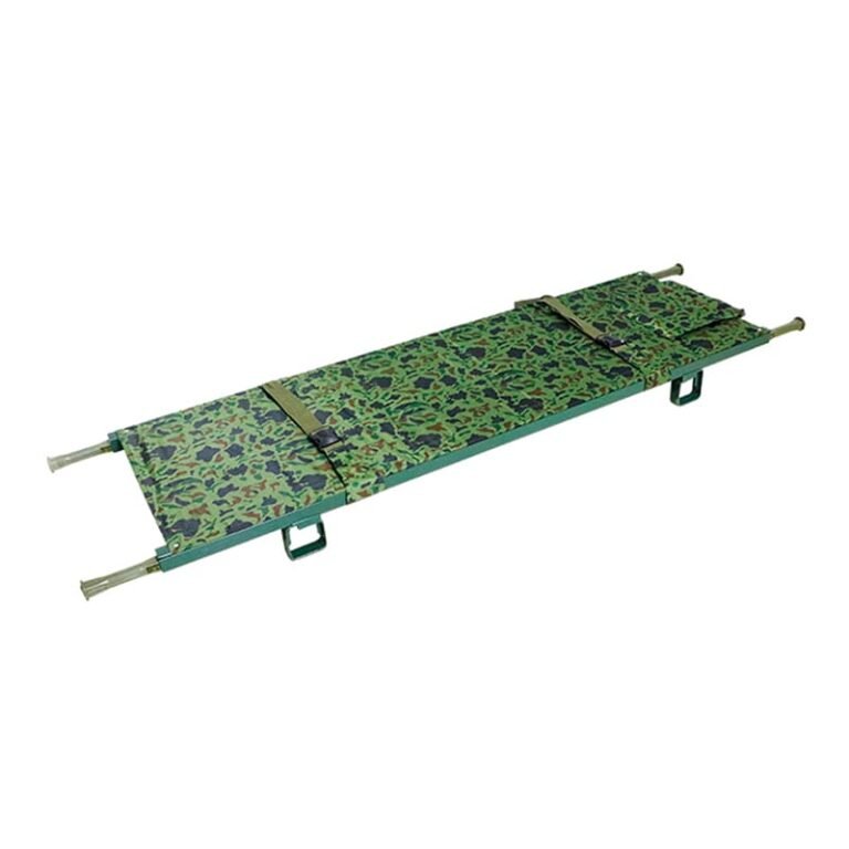 Camouflage Aluminum Folding Stretcher