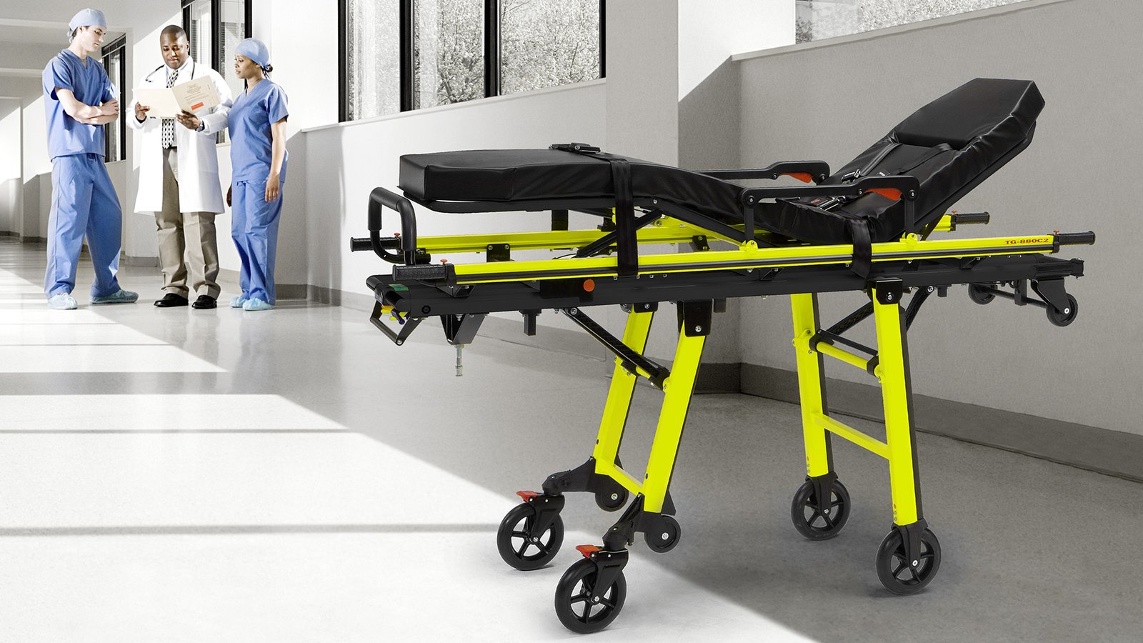 types of ambulance stretchers