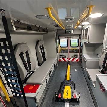 ambulance stretcher floor mount
