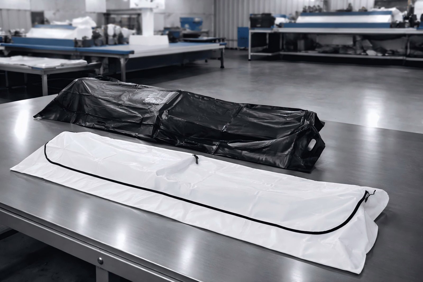 Body bag manufacturing factory
