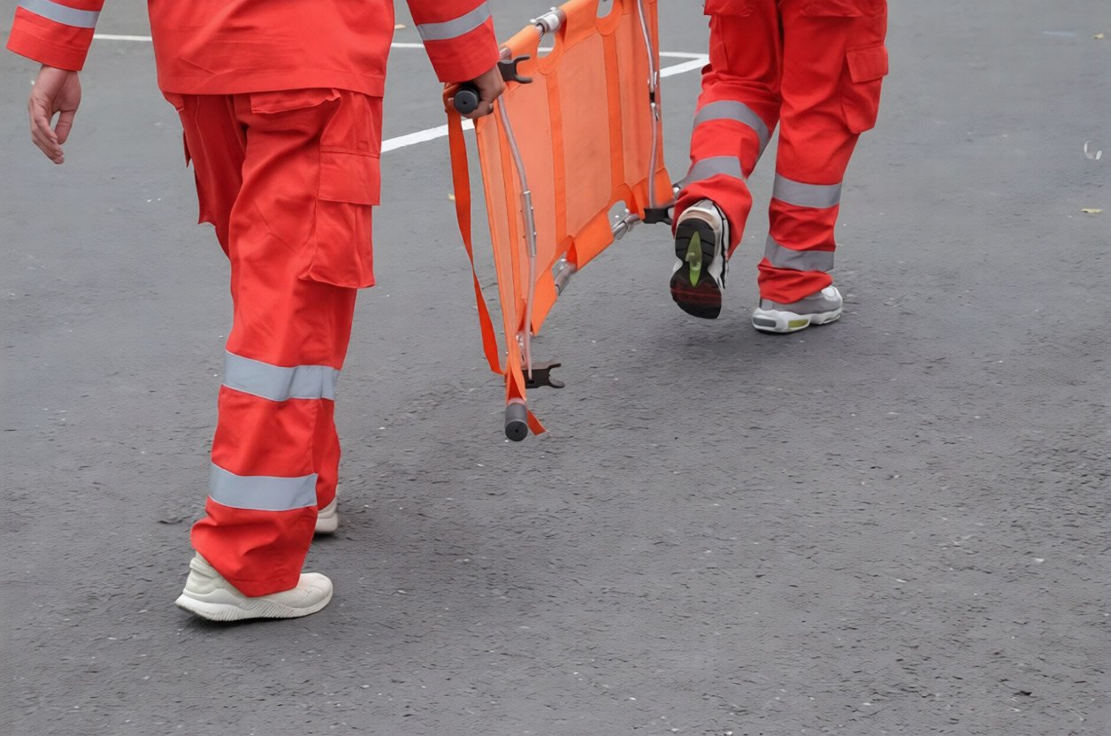 Spare parts for an emergency stretcher