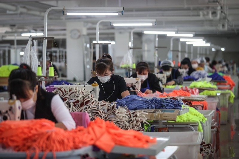 JIEKANG Medical factory production floor in Zhangjiagang China