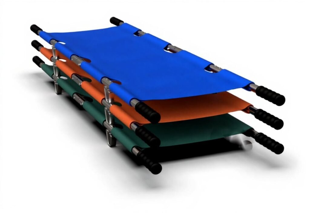 Folding stretcher