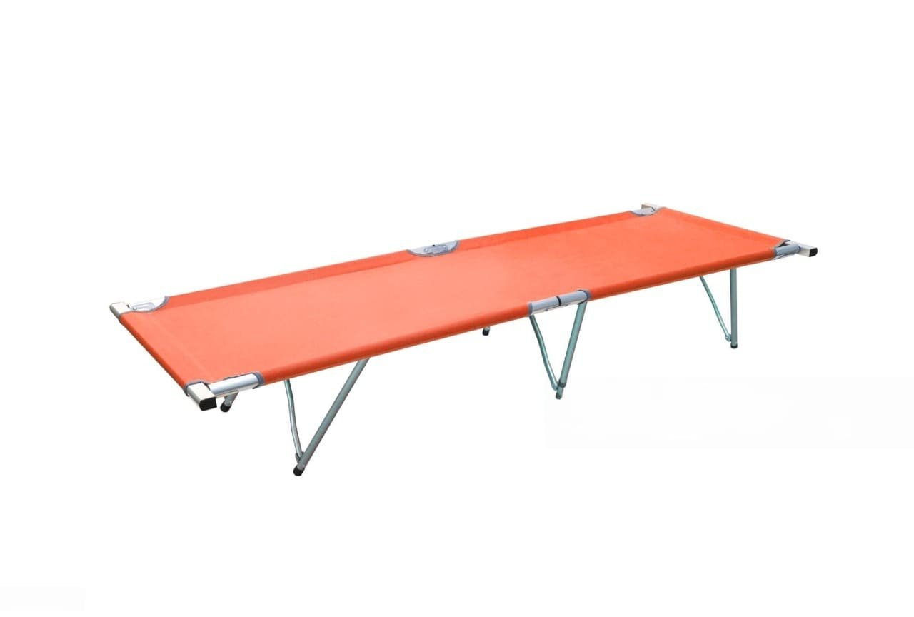 Aluminum vs steel folding stretcher side-by-side comparison showing weight and load capacity difference