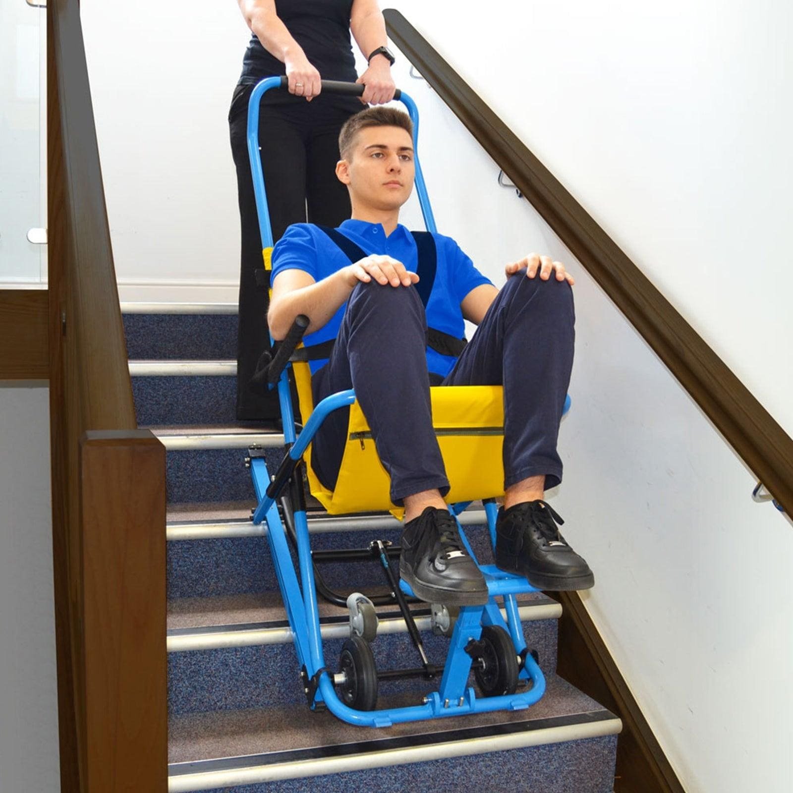 Evacuation chair safety rules