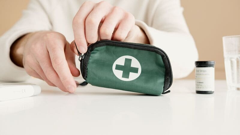 accessible first aid storage