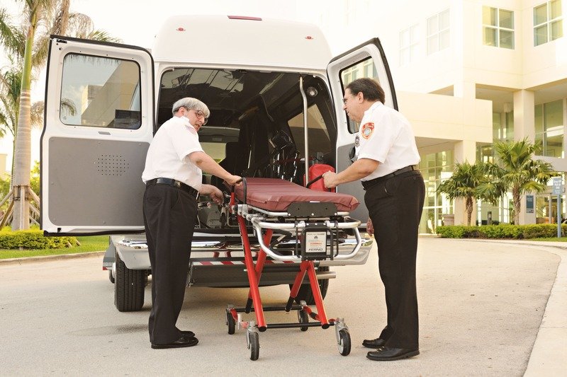 hospital trolley vs ambulance cot boundary
