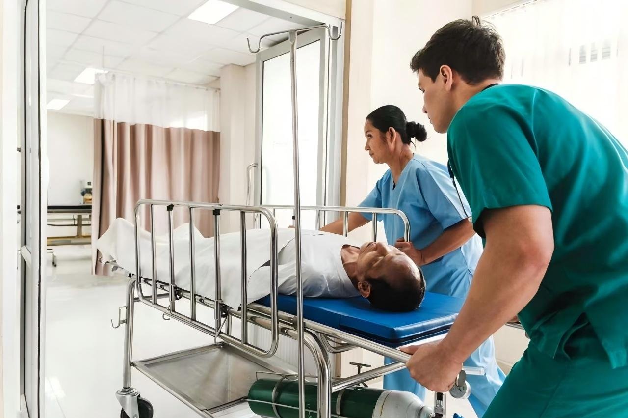 hospital stretcher space and flow measurements
