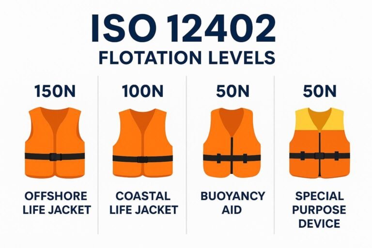 What Do 50N, 100N, 150N, and 275N Mean on Life Jackets?