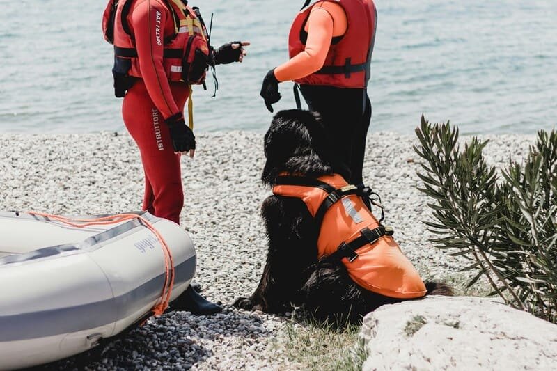 fitting a Type V PFD for rescue applications