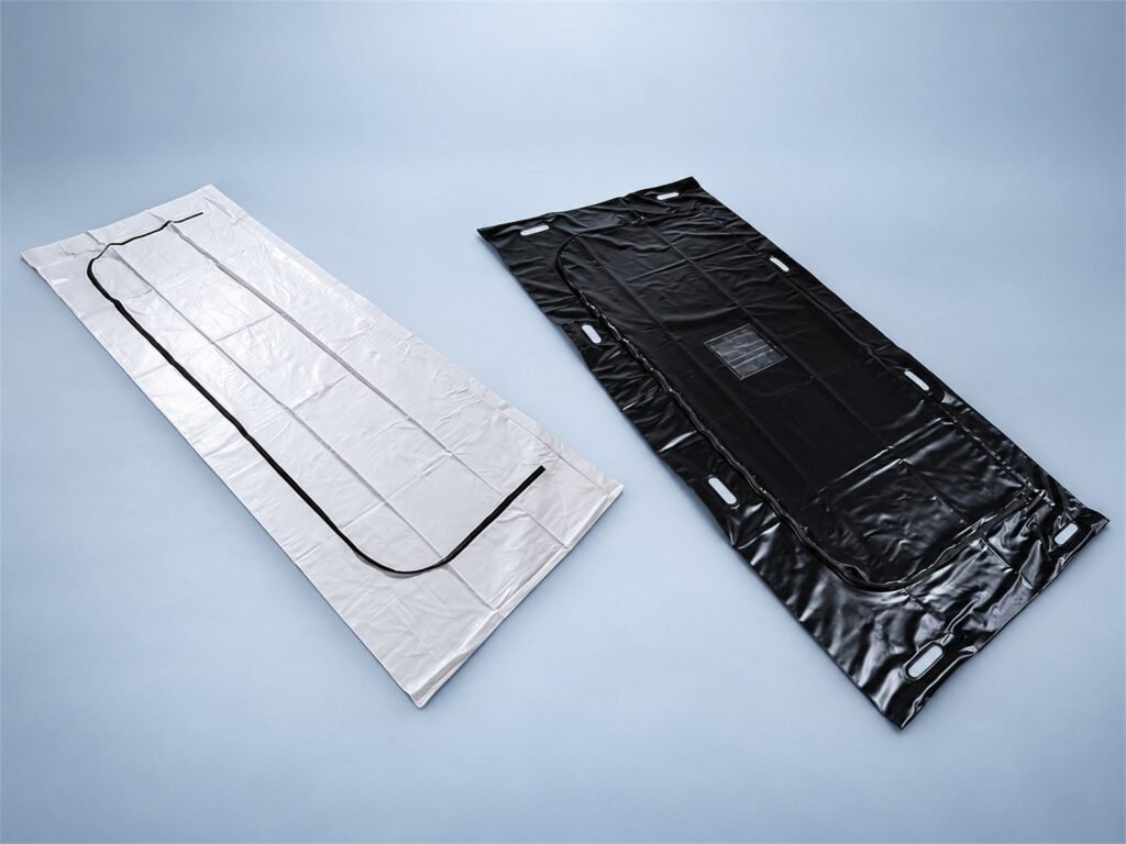 PVC vs PEVA Body Bags: Material, Strength, and Application Differences